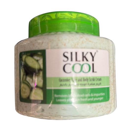 Silky Cool Cucumber Face & Body Scrub